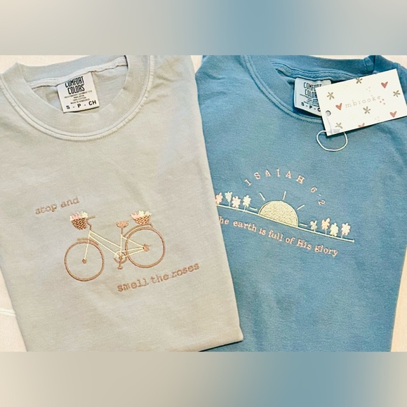 Other - Last two of embroidered tees with this design and color both size small